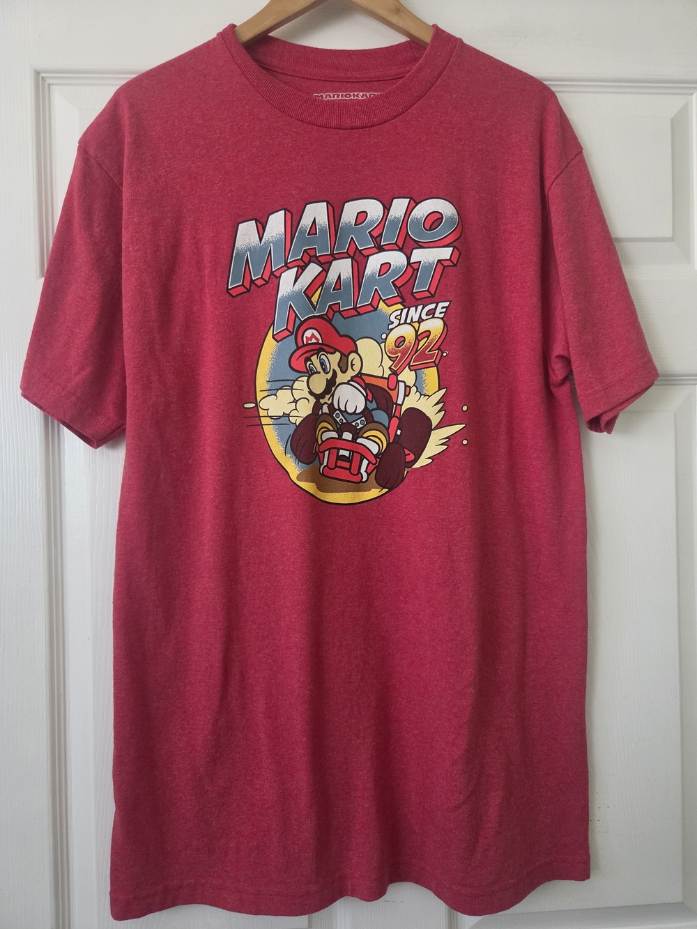 Mario Kart Red Graphic Tee - Brand: Nintendo